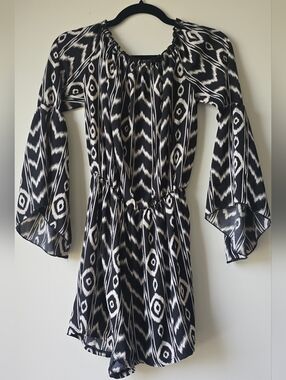 Banana Lemon Romper Size M